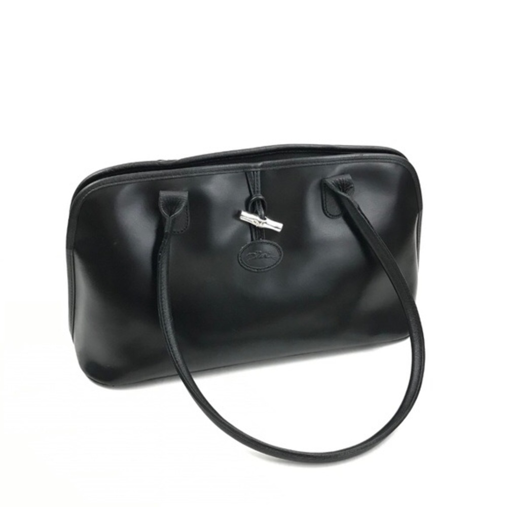 Longchamp Roseau Dome Leather Tote